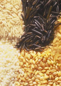 long grain, short grain, medium grain and wild rice
